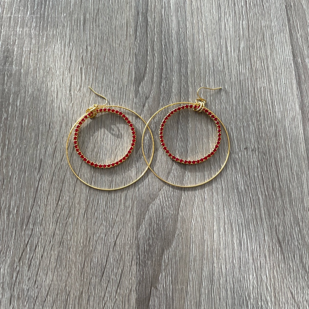Bebe Earrings Worn Once 10$